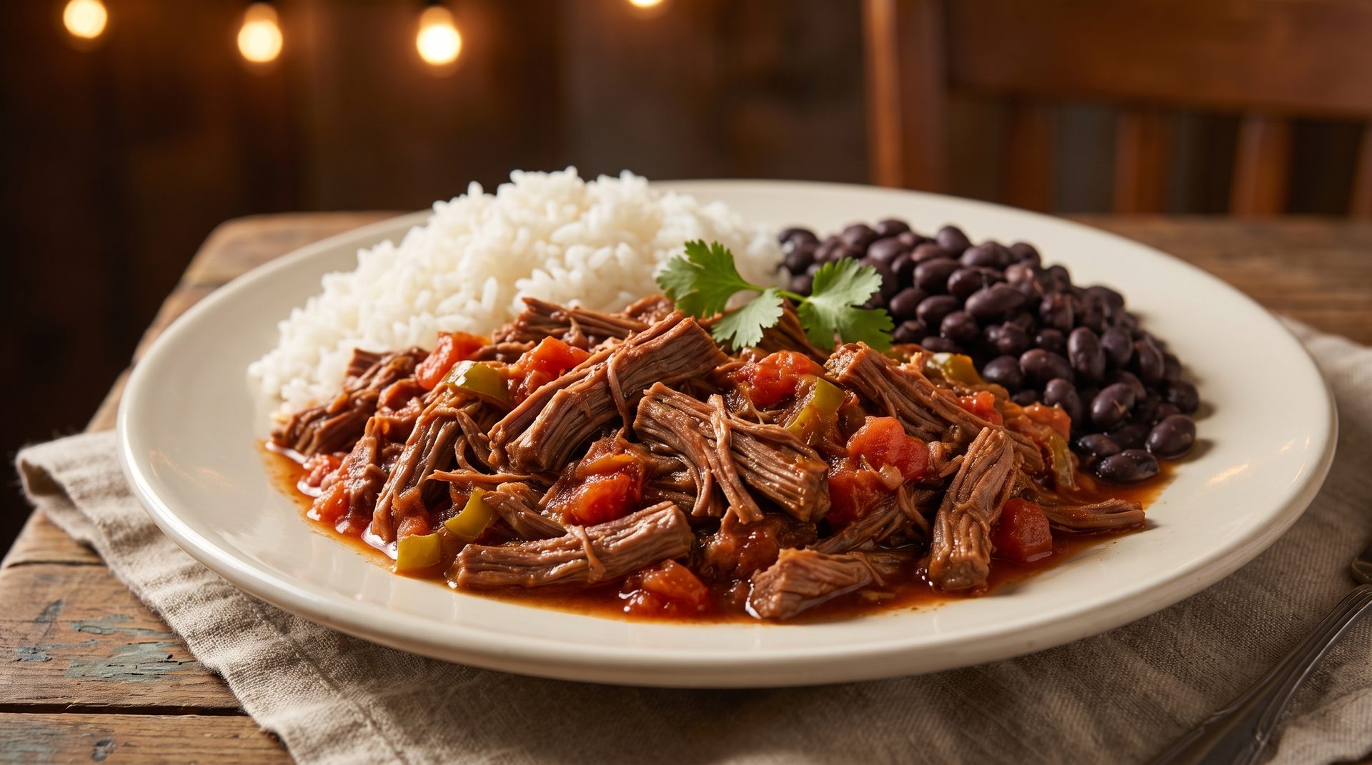 Lechón and Ropa Vieja